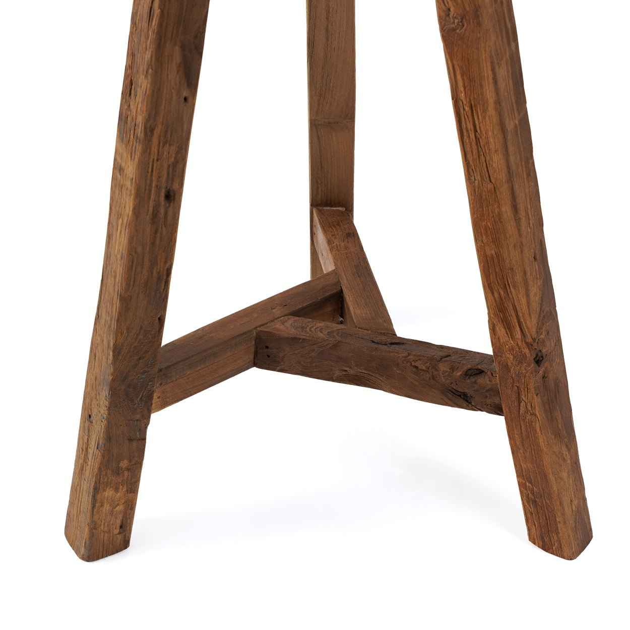 KABUKI BAR STOOL | RECLAIMED TEAK