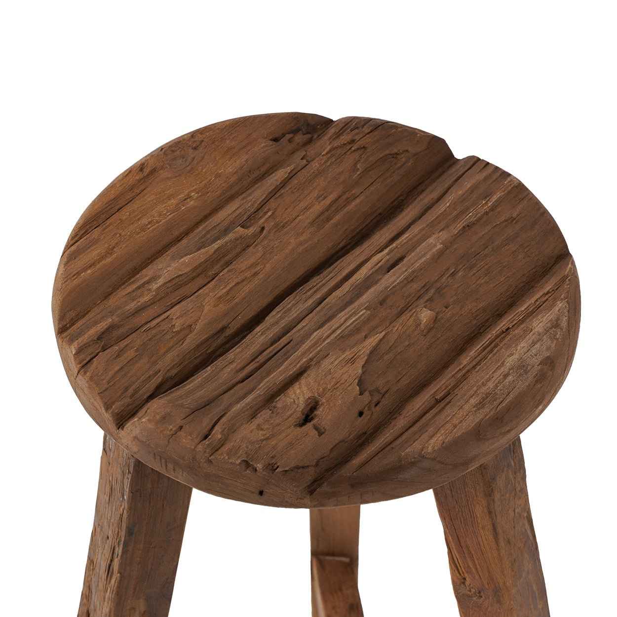 KABUKI BAR STOOL | RECLAIMED TEAK