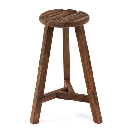KABUKI BAR STOOL | RECLAIMED TEAK