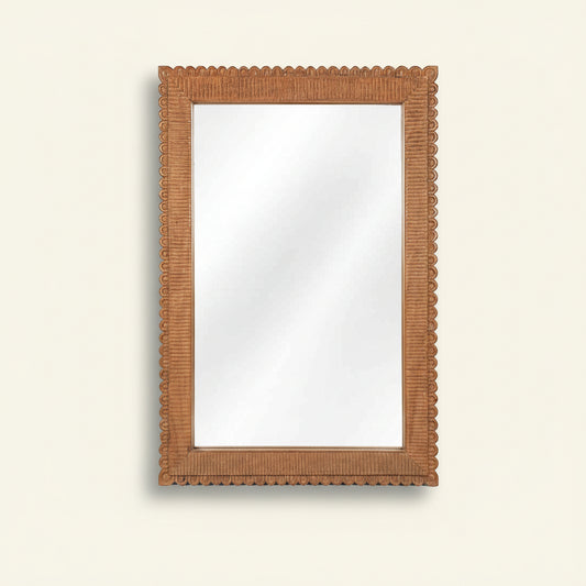 Kadek Carved Mirror- Small