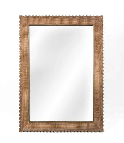 Kadek Carved Mirror- Small