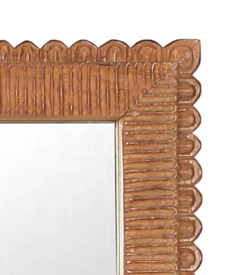 Kadek Carved Mirror- Small