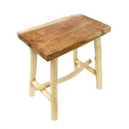 KALAK STOOL + SIDE TABLE | NATURAL | IN-OUTDOORS