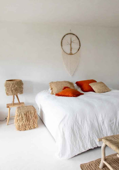 KALAK STOOL + SIDE TABLE | NATURAL | IN-OUTDOORS