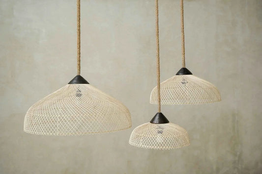 KAYU ATAL PENDANT | NATURAL RATTAN | XL