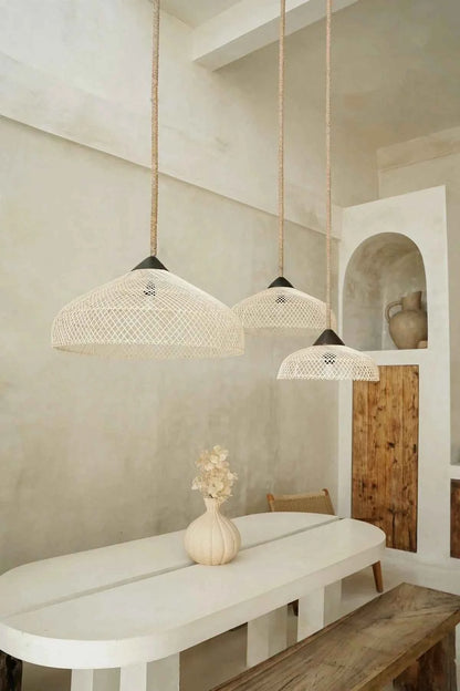 KAYU ATAL PENDANT | NATURAL RATTAN | XL