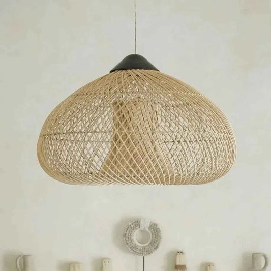 KAYU PENDANT | NATURAL RATTAN | LARGE