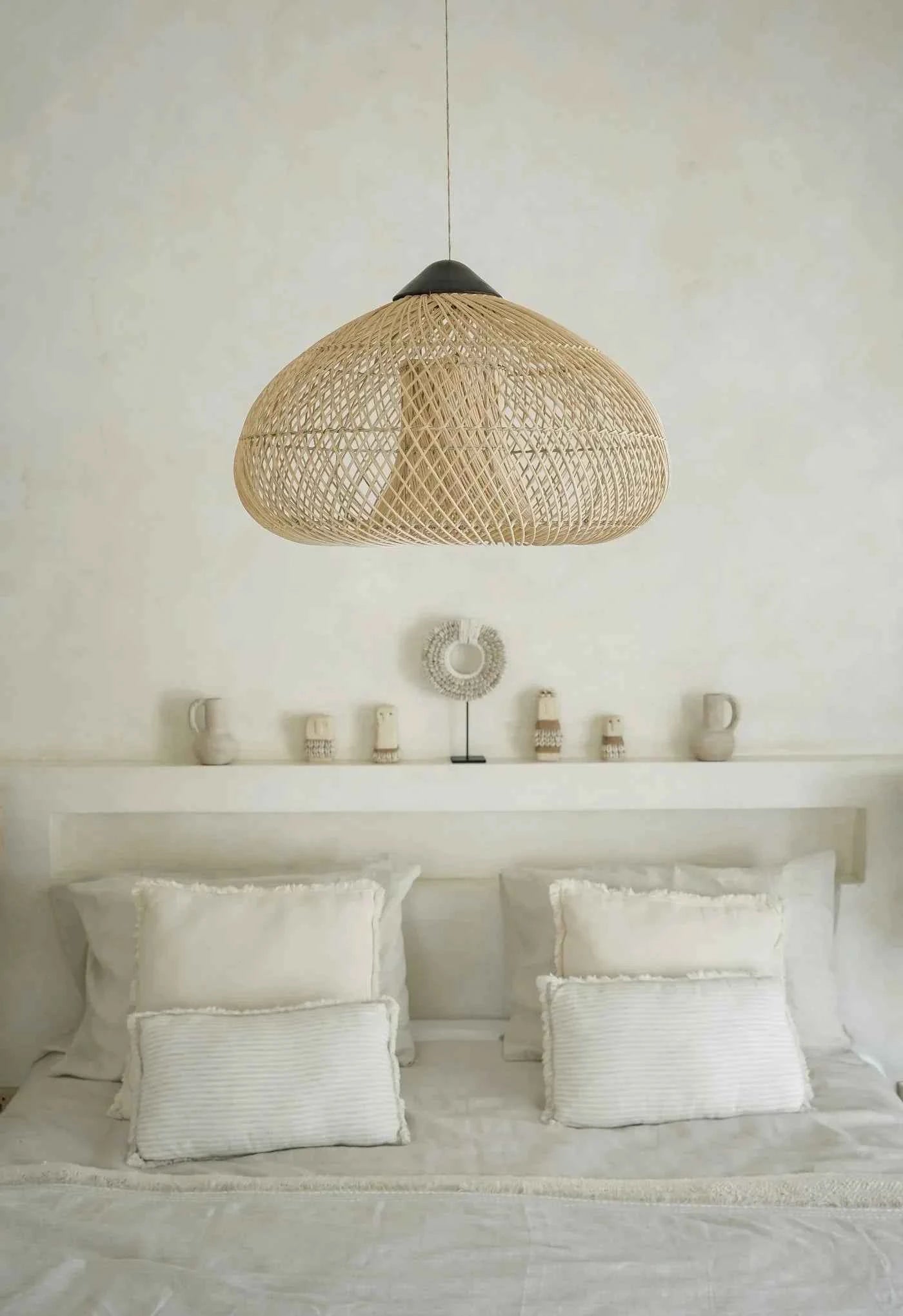 KAYU PENDANT | NATURAL RATTAN | LARGE