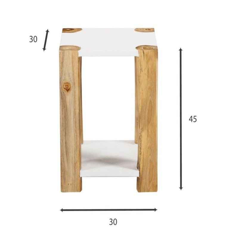 KENDARI SIDE TABLE | TEAK