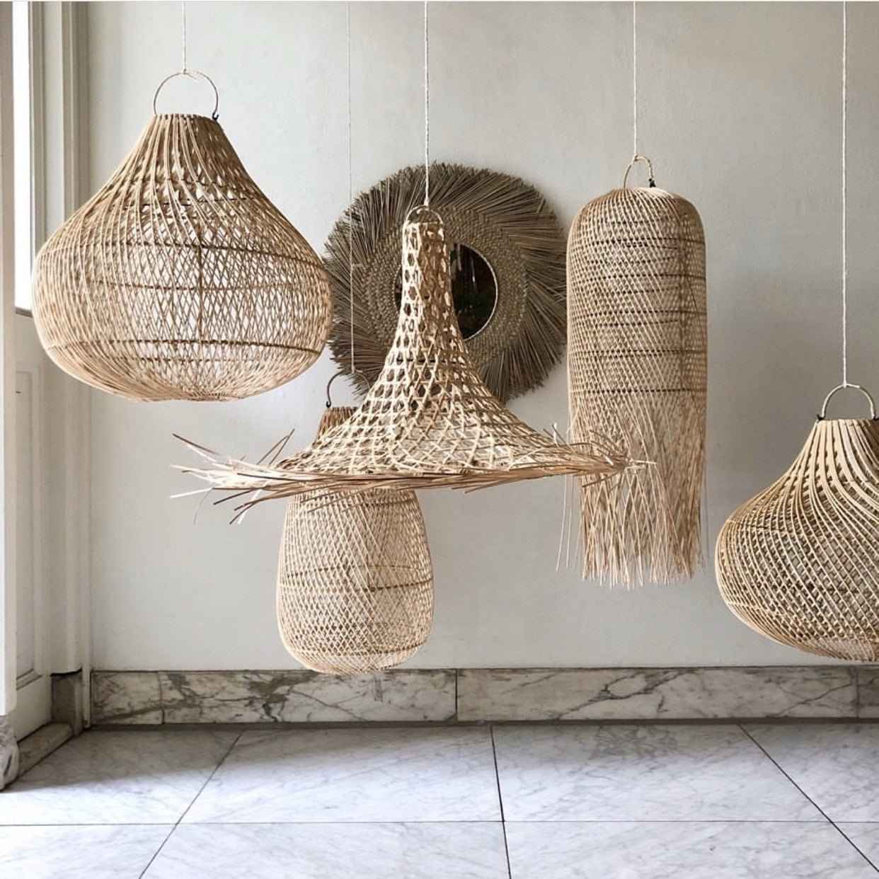 KENDI PENDANT SHADE | NATURAL