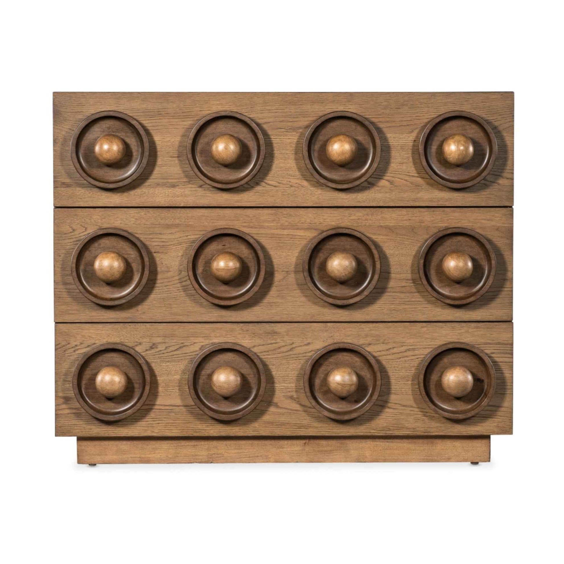 KNOBBS THREE-DRAWER CHEST