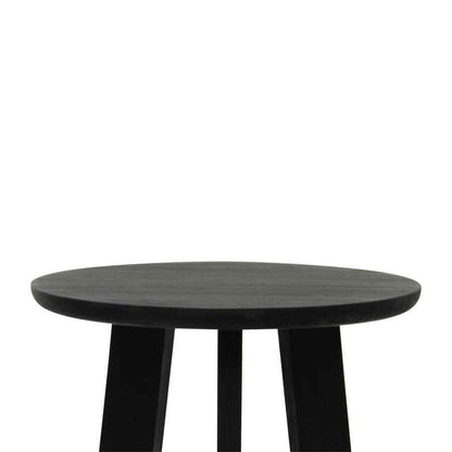 LACHY SIDE TABLE / CHARCOAL OAK
