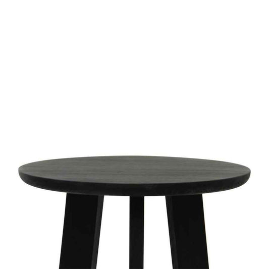 LACHY SIDE TABLE / CHARCOAL OAK