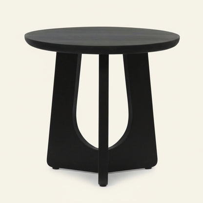 LACHY SIDE TABLE / CHARCOAL OAK