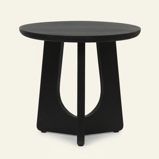 LACHY SIDE TABLE / CHARCOAL OAK