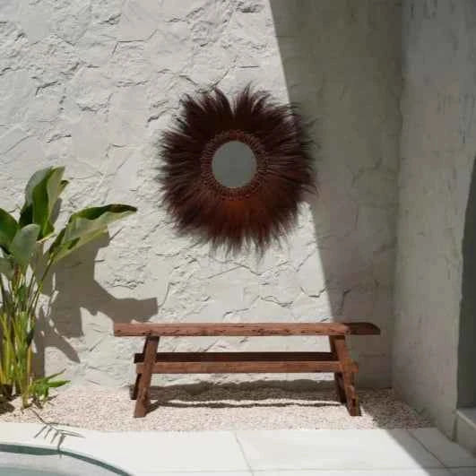 BEAUTEOUS RUSTIC BENCH | NATURAL | IN-OUTDOORS