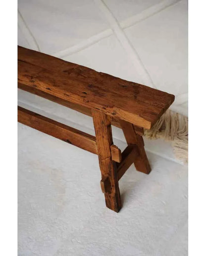 BEAUTEOUS RUSTIC BENCH | NATURAL | IN-OUTDOORS