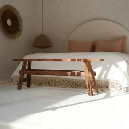 BEAUTEOUS RUSTIC BENCH | NATURAL | IN-OUTDOORS