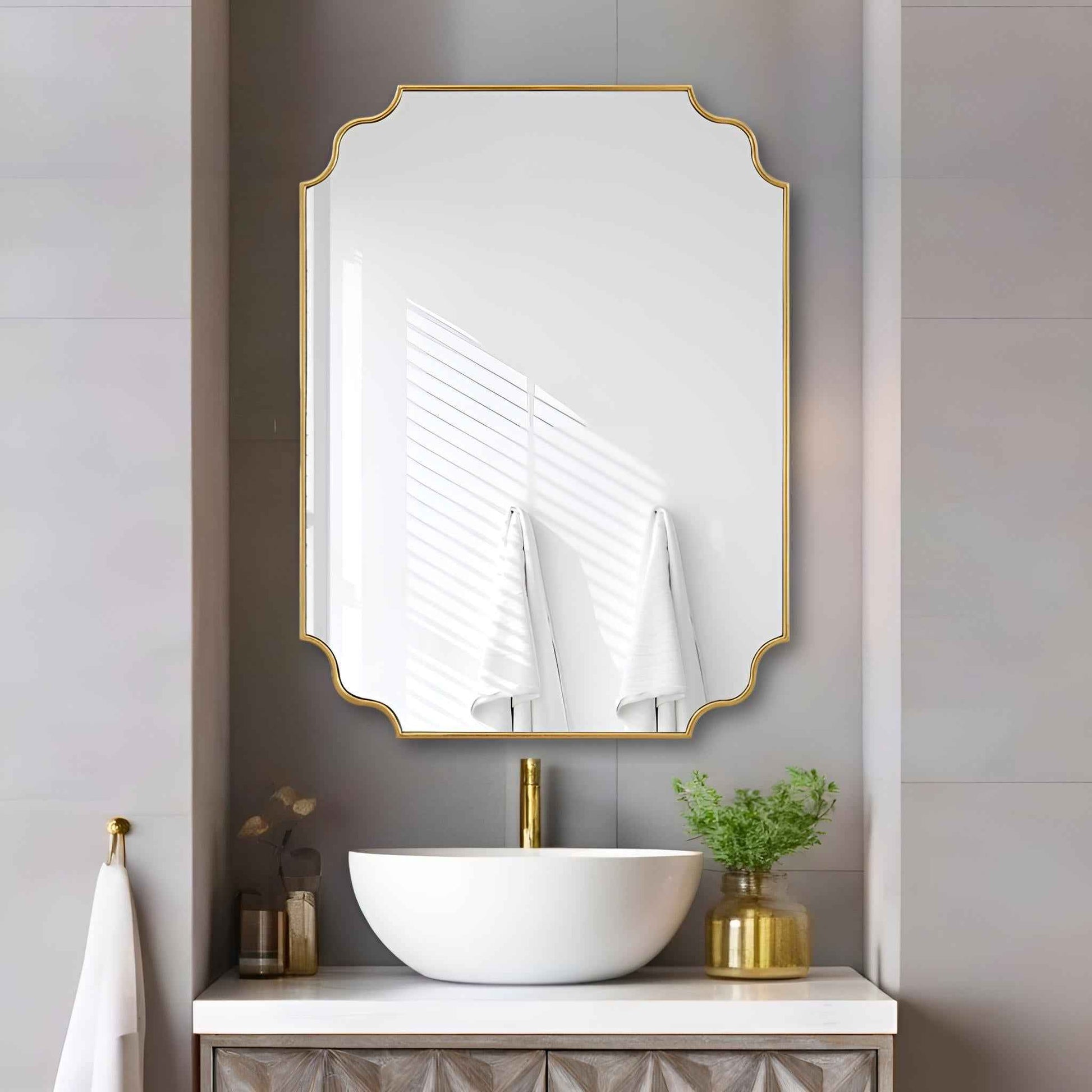 LENNYN GOLD VANITY MIRROR