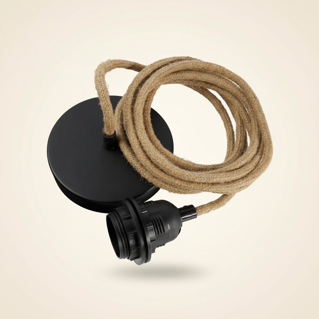 LIGHT FITTING | NATURAL | SINGLE