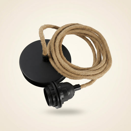LIGHT FITTING | NATURAL | SINGLE