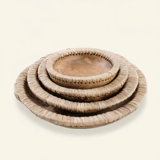 LIKEME TEAK BOWL | NATURAL | 3 SIZES