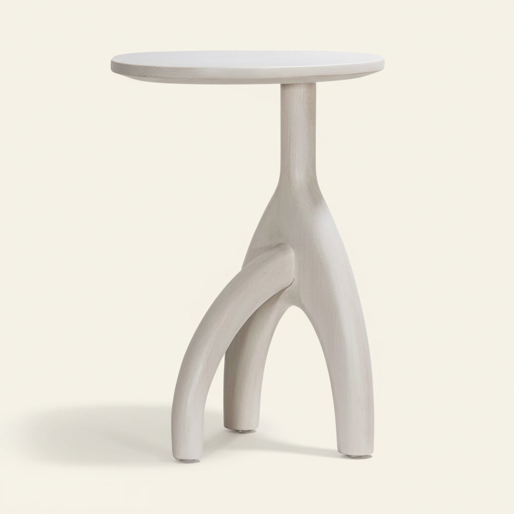 LINA SIDE TABLE | WHITE