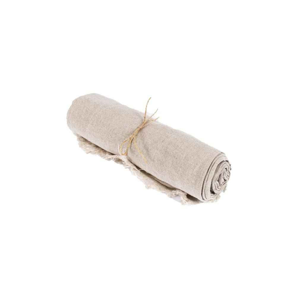 LINEN TABLECLOTH + NAPKINS | NATURAL | 180 X 300 CM