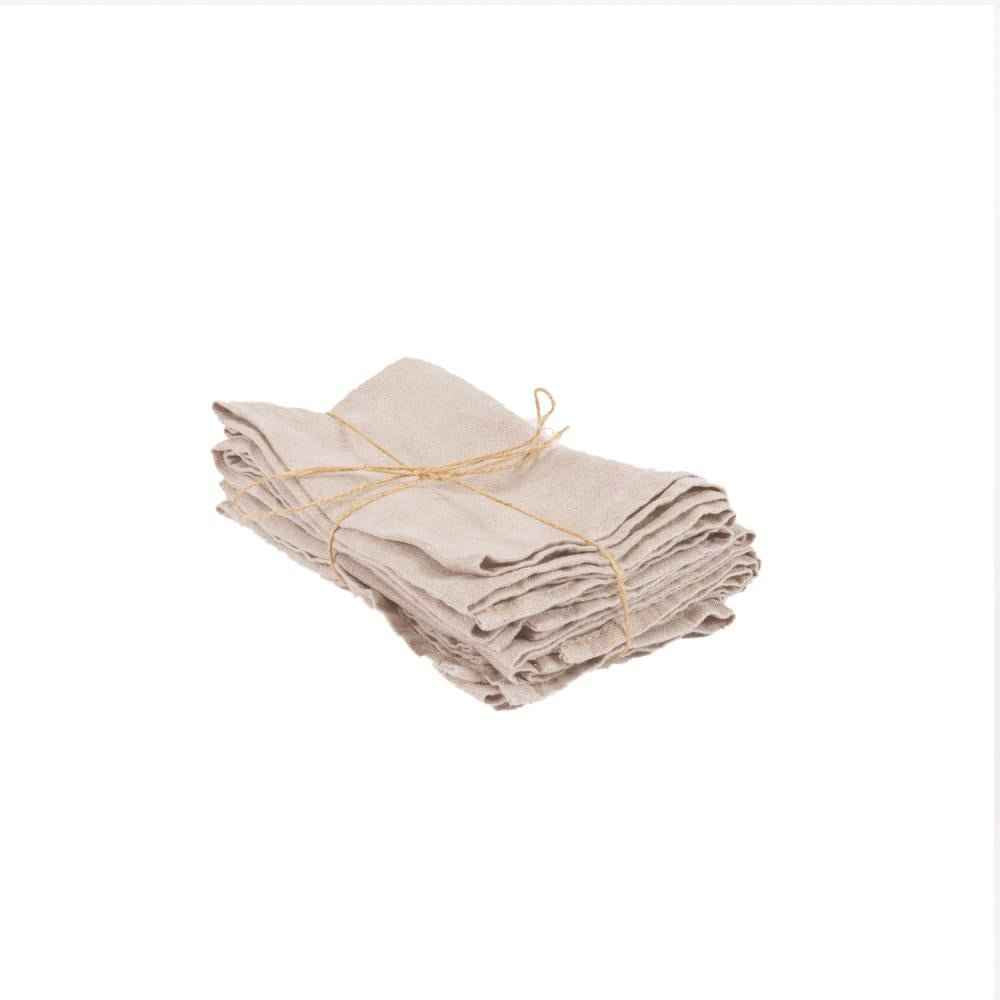 LINEN TABLECLOTH + NAPKINS | NATURAL | 180 X 300 CM