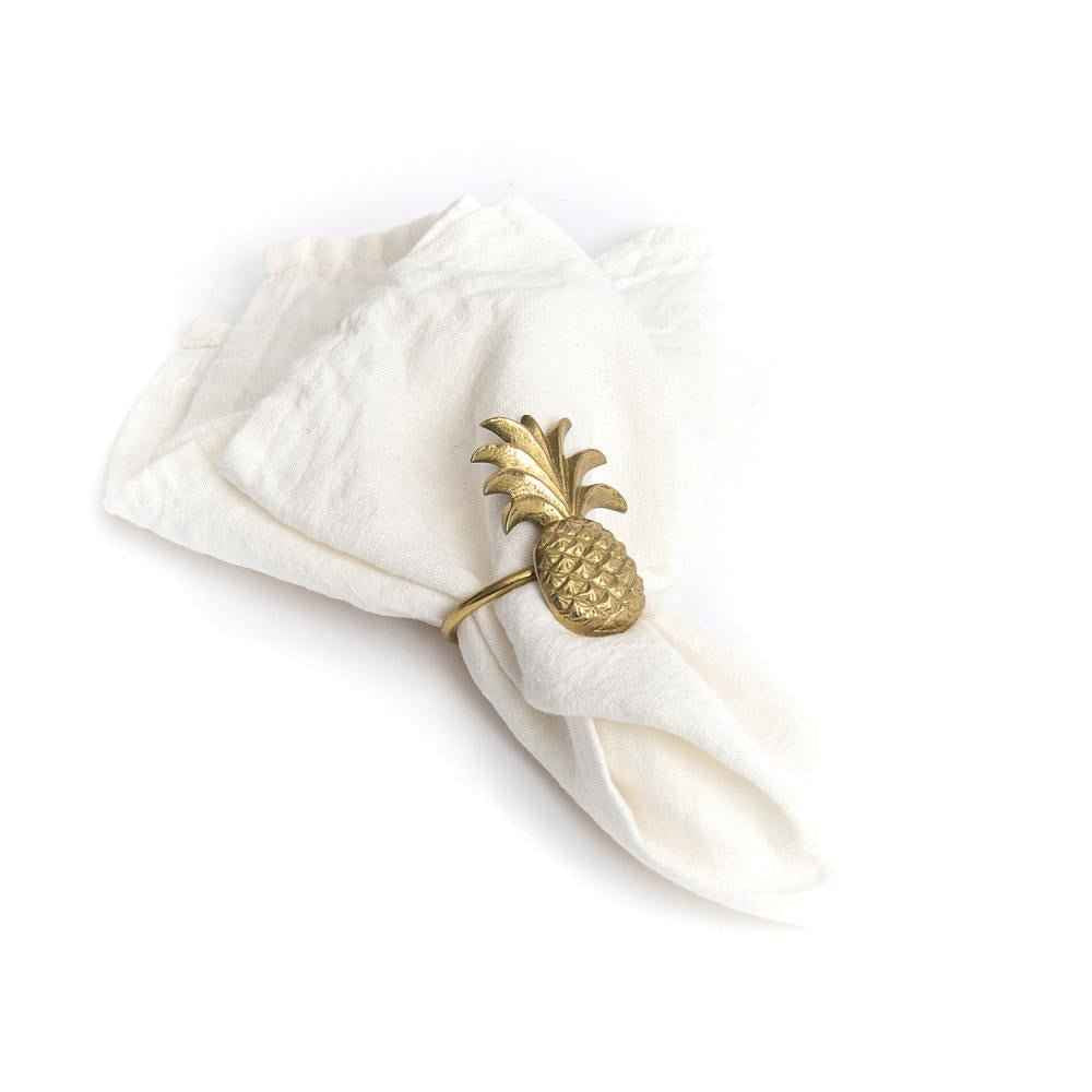 LINEN TABLECLOTH + NAPKINS | WHITE | 180 X 300 CM