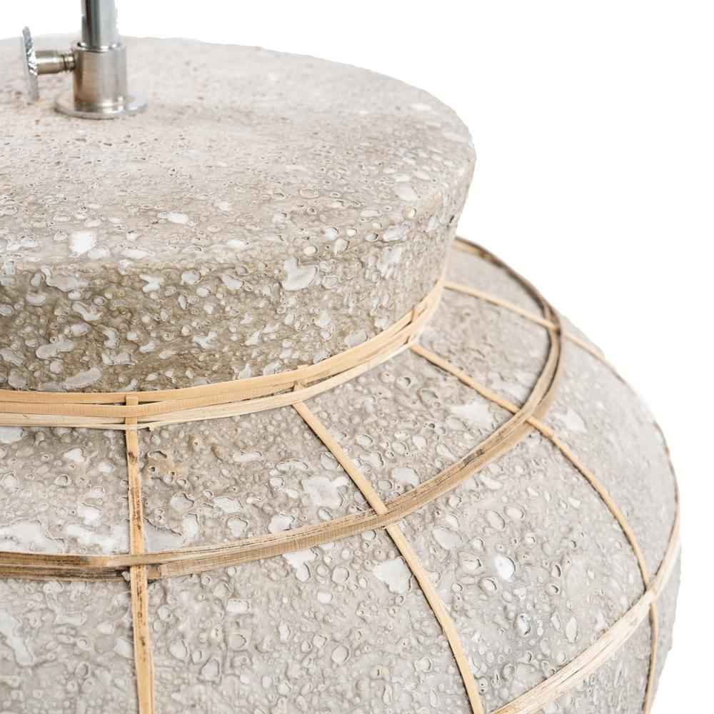 LIPSI TABLE LAMP | NATURAL + CONCRETE