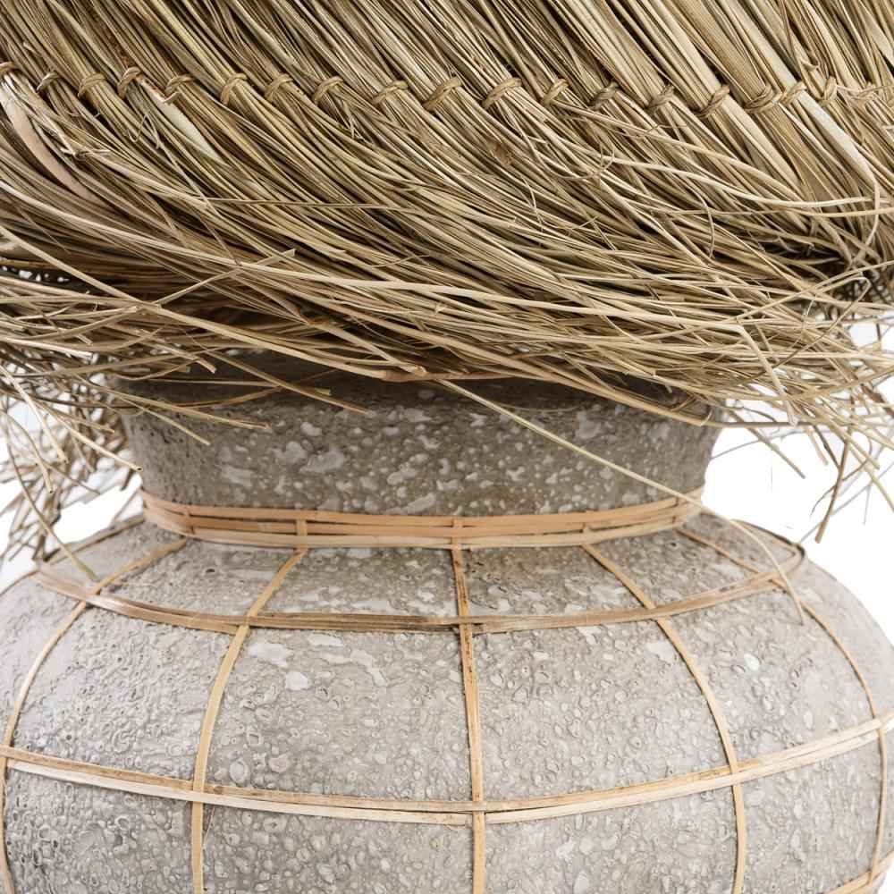 LIPSI TABLE LAMP | NATURAL + CONCRETE