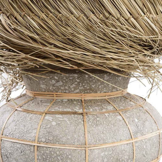 LIPSI TABLE LAMP | NATURAL + CONCRETE