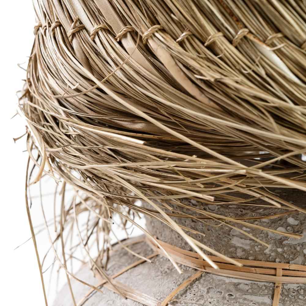 LIPSI TABLE LAMP | NATURAL + CONCRETE