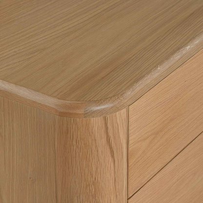 MOLLY (BED)SIDE TABLE | 2-DRAWERS | NATURAL OAK