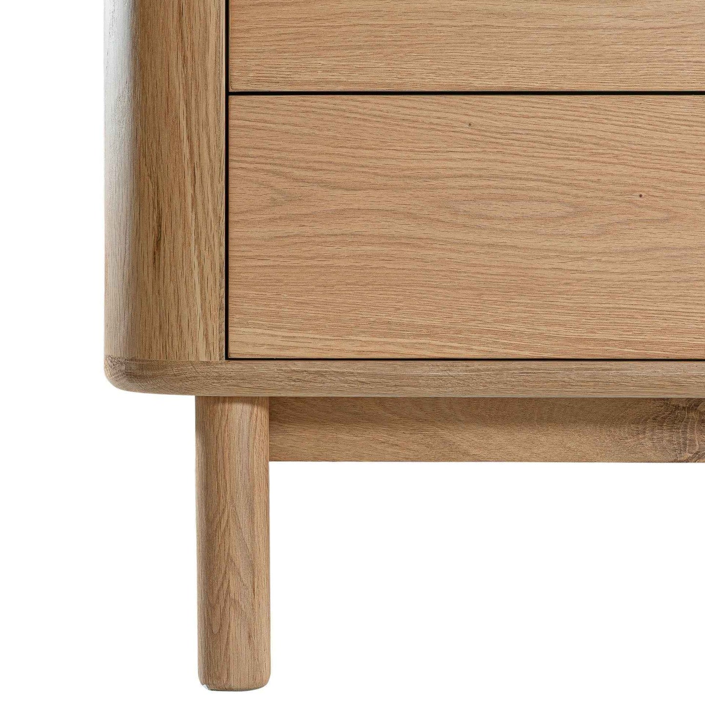 MOLLY (BED)SIDE TABLE | 2-DRAWERS | NATURAL OAK
