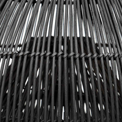 LOBSTER TRAP PENDANT / BLACK RATTAN