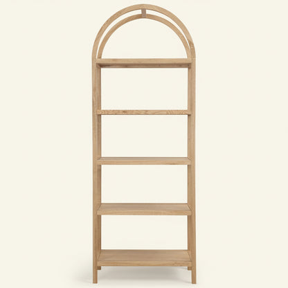 LORNE WHITE OAK BOOKSHELF: NATURAL