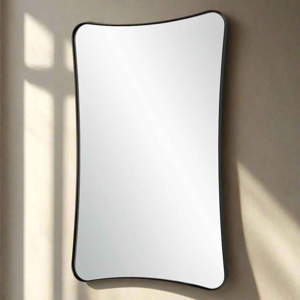 LOUDON BLACK VANITY MIRROR