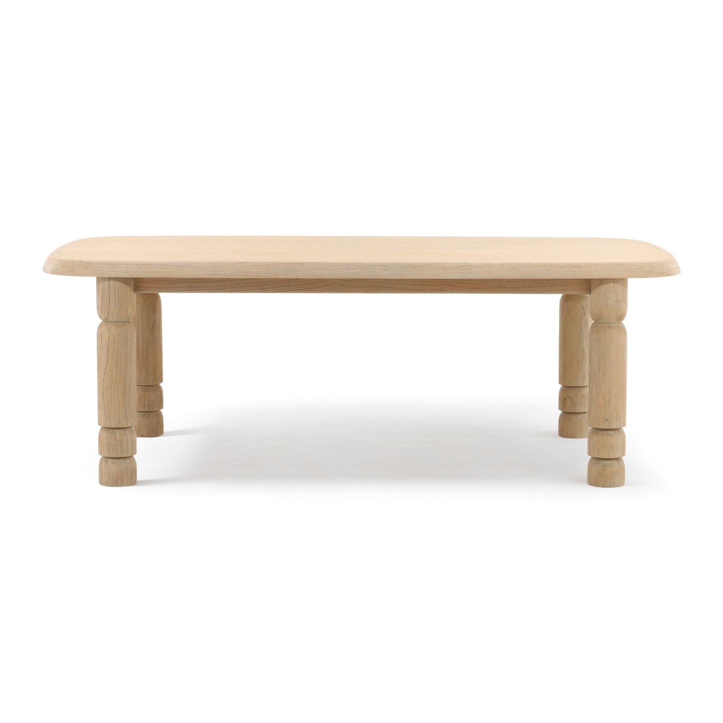LOUISA LIGHT NATURAL WOOD DINING TABLE