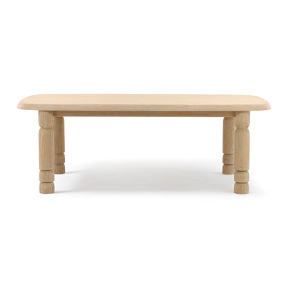 LOUISA LIGHT NATURAL WOOD DINING TABLE