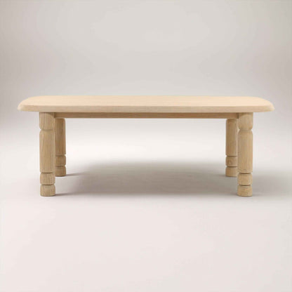 LOUISA LIGHT NATURAL WOOD DINING TABLE