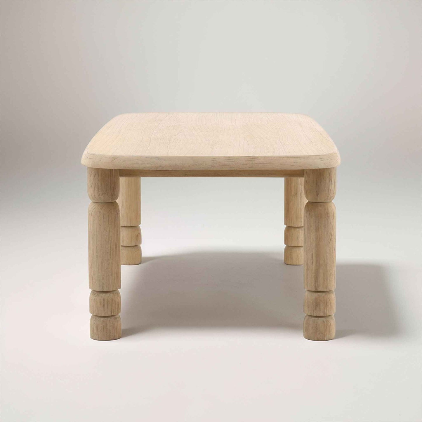 LOUISA LIGHT NATURAL WOOD DINING TABLE