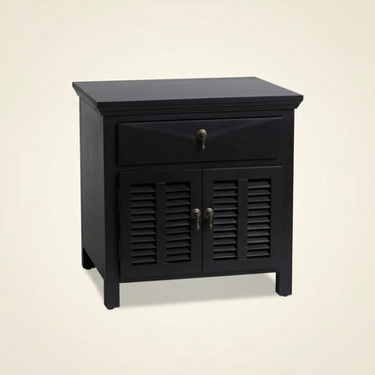 LOUVRE (BED)SIDE TABLE | BLACK