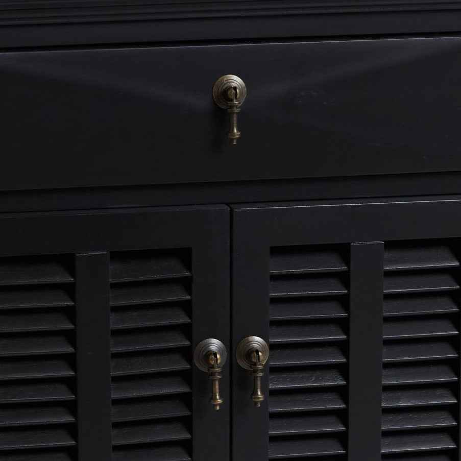 LOUVRE (BED)SIDE TABLE | BLACK