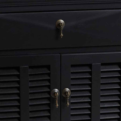 LOUVRE (BED)SIDE TABLE | BLACK