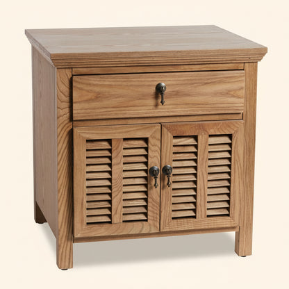 LOUVRE (BED)SIDE TABLE | NATURAL