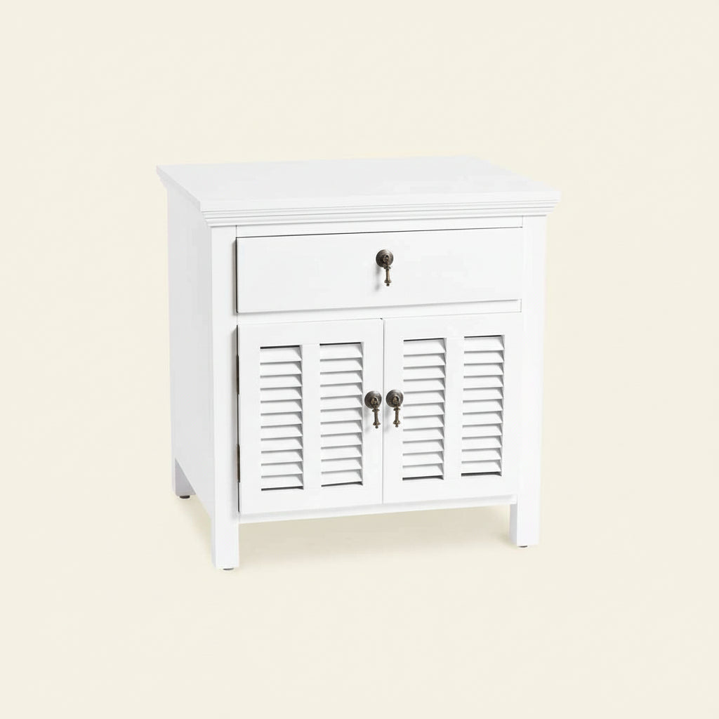 LOUVRE (BED)SIDE TABLE | WHITE