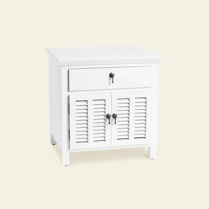 LOUVRE (BED)SIDE TABLE | WHITE
