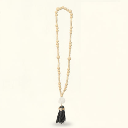 Lovina Necklace | Natural + Black - Green Design Gallery